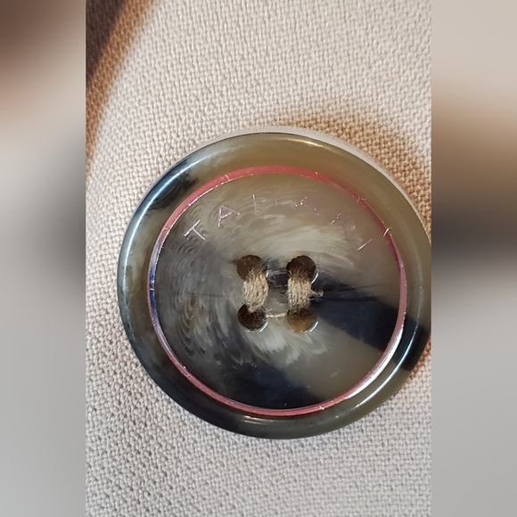 Tahari Jayden Crepe Topper Jacket Long Blazer Cream Tan Size XS - Picture 12 of 12